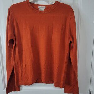 Linea Donna Vintage Women's 100% Extra Fine Merino Wool Made in Italy Size L